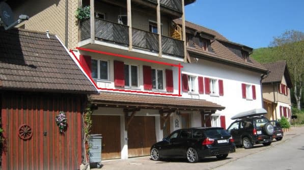 3.5-Zimmer-Gartenwohnung mit Cheminée, Siblingen